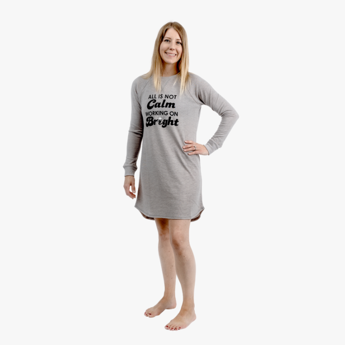 Women’s Sleepshirt - Gray Calm