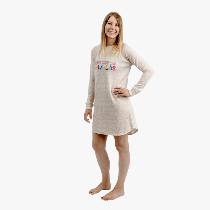 Women’s Sleepshirt - Oatmeal Falala