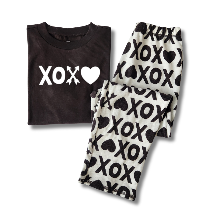 Kids Everyday PJ Set - XOXO/Arrows