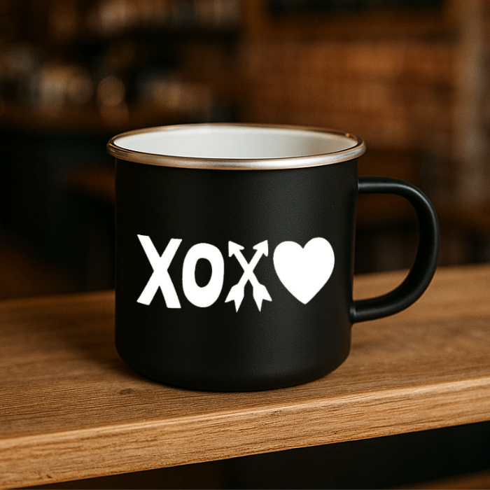 Campfire Mug - Black XOXO