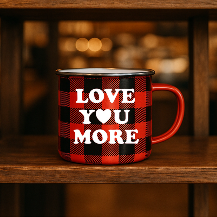 Campfire Mug - Red Buffalo Love