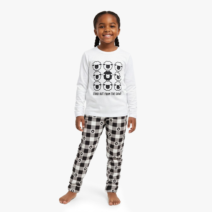 Kids Everyday PJ Set - Stand Out/Sheep