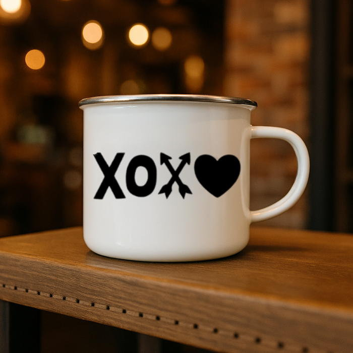Campfire Mug - White XOXO